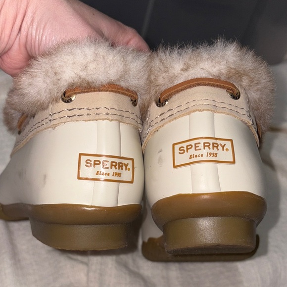 Sperry Women's Winter Boots - Cream and Tan - Picture 4 of 4